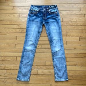 Miss Me jeans. Straight leg. Mid rise. Size 29. Excellent condition. So soft!
